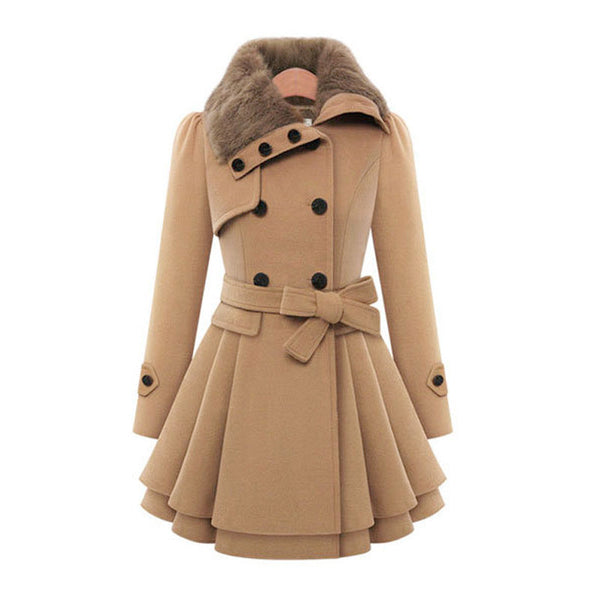 Claudia | Vintage Flair Trench Coat