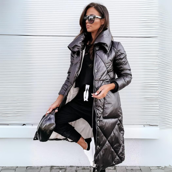 Stella - Modern Quilted Coat