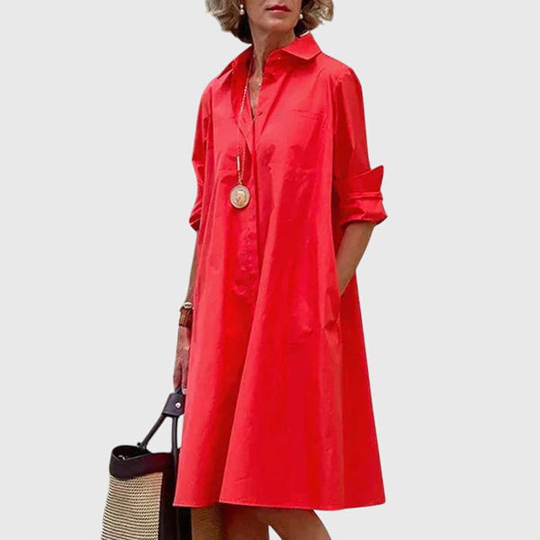 Paige Elegant Dress With Pockets